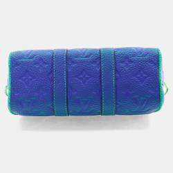 Louis Vuitton Monogram Taurillon Leather Limited Edition Illusion Keepall Bandouliere XS