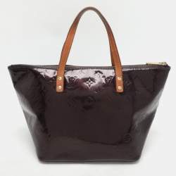 Louis Vuitton Amarante Monogram Vernis Bellevue PM Bag