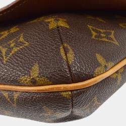 مملوكة مسبقًا Louis Vuitton Brown Monogram Musette Tango Short Shoulder Bag