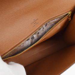 Pre Owned Louis Vuitton Brown Monogram Monceau 28 Top Handle Bag