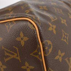 Pre Owned حقيبة دفل لوي فيتون بني بنقشة المونوجرام 55