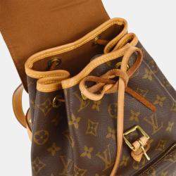 Louis Vuitton Brown Monogram Canvas Montsouris MM Backpack
