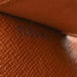  Louis Vuitton Brown Monogram Coated Canvas Small 4 Key Case
