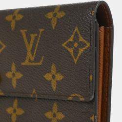 Louis Vuitton Brown Monogram Small Porte Monnaie Credit Wallet