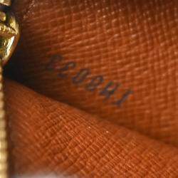 Louis Vuitton Brown Monogram Small Porte Monnaie Credit Wallet