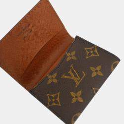 Louis Vuitton Monogram Enveloppe Carte De Visite Card Case