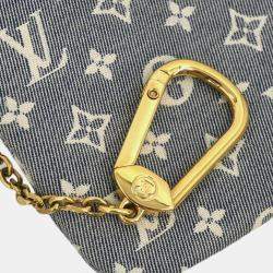 Louis Vuitton Navy Monogram Idylle Canvas Pochette Cles Coin Case