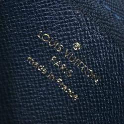 Louis Vuitton Navy Monogram Idylle Canvas Pochette Cles Coin Case