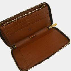 Louis Vuitton Brown Monogram Canvas Organizer Zippy Wallet