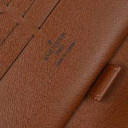 Louis Vuitton Brown Monogram Canvas Organizer Zippy Wallet