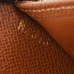 Louis Vuitton Brown Monogram Canvas Zippy Wallet