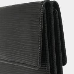Louis Vuitton Black Epi Leather Wallet