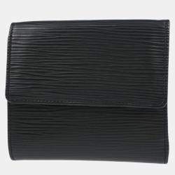 Louis Vuitton Black Epi Leather Wallet