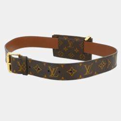 Louis Vuitton Brown Monogram Canvas Pochette Duo Waist Bag 