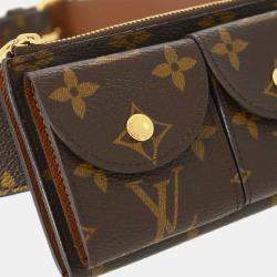 Louis Vuitton Brown Monogram Canvas Pochette Duo Waist Bag 