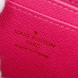Louis Vuitton Black Multicolor Monogram Canvas Zippy Coin Purse Wallet