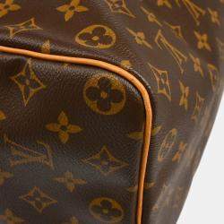 Louis Vuitton Brown Monogram Canvas Speedy 35 Shoulder Bag