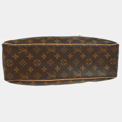 Pre Owned Louis Vuitton Brown Monogram Canvas Cite GM Handbag