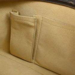Pre Owned Louis Vuitton Brown Monogram Canvas Cite GM Handbag