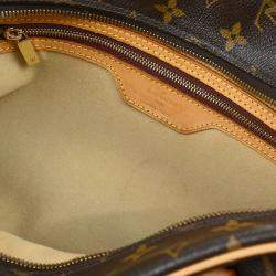 Pre Owned Louis Vuitton Brown Monogram Canvas Cite GM Handbag