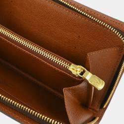 Louis Vuitton Brown Monogram Canvas Panda Zip Wallet