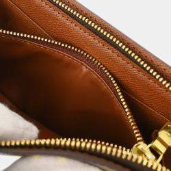 Louis Vuitton Brown Monogram Canvas Panda Zip Wallet
