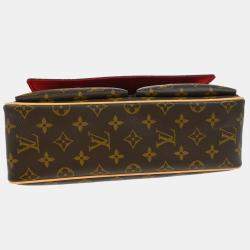 Pre Owned Louis Vuitton Brown Monogram Viva Cite MM Handbag
