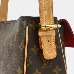 Pre Owned Louis Vuitton Brown Monogram Viva Cite MM Handbag