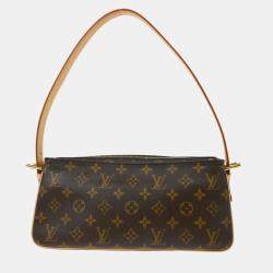 Pre Owned Louis Vuitton Brown Monogram Viva Cite MM Handbag
