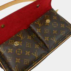 Pre Owned Louis Vuitton Brown Monogram Viva Cite MM Handbag