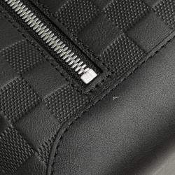 Pre Owned Louis Vuitton Black Damier Infini Discovery Messenger MM
