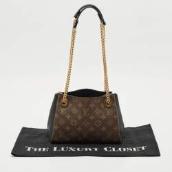 Pre Owned Louis Vuitton Black Monogram Canvas and Leather BB Surene Bag