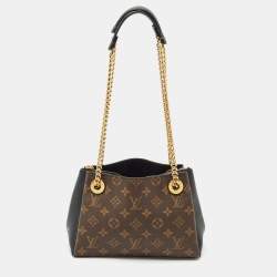 Pre Owned Louis Vuitton Black Monogram Canvas and Leather BB Surene Bag