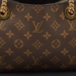 Pre Owned Louis Vuitton Black Monogram Canvas and Leather BB Surene Bag