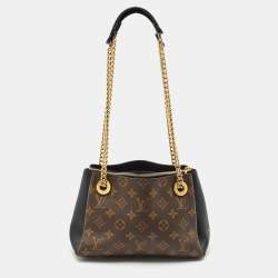 Pre Owned Louis Vuitton Black Monogram Canvas and Leather BB Surene Bag