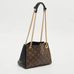 Pre Owned Louis Vuitton Black Monogram Canvas and Leather BB Surene Bag