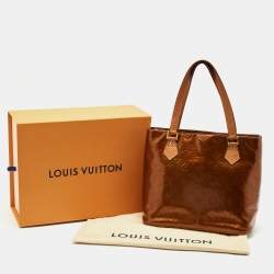 Louis Vuitton Bronze Monogram Vernis Houston Bag