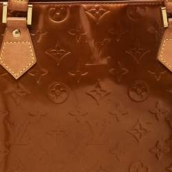 Louis Vuitton Bronze Monogram Vernis Houston Bag