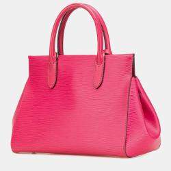 Pre Owned Louis Vuitton Pink Epi Marly BB
