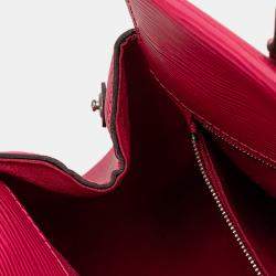 Pre Owned Louis Vuitton Pink Epi Marly BB