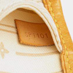 Louis Vuitton White Damier Azur Neverfull MM
