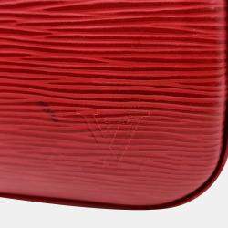 Pre Owned Louis Vuitton Red Epi Leather Jasmine bag