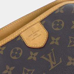 Louis Vuitton Brown Canvas Delightful MM bag