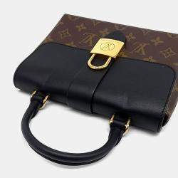Louis Vuitton Black/Brown Coated Canvas and Leather Rocky BB bag