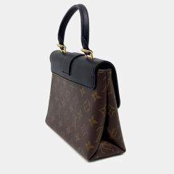 Louis Vuitton Black/Brown Coated Canvas and Leather Rocky BB bag