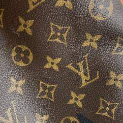 Louis Vuitton Brown Monogram Roses Keepall 50