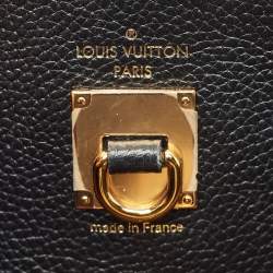 Louis Vuitton Black/Pink Leather City Steamer MM Bag