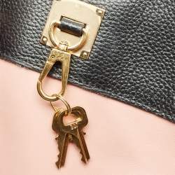 Louis Vuitton Black/Pink Leather City Steamer MM Bag