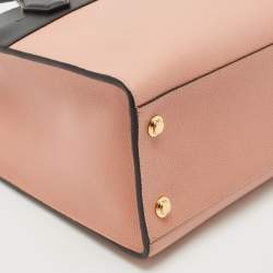 Louis Vuitton Black/Pink Leather City Steamer MM Bag