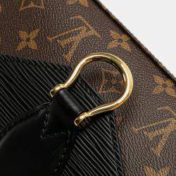 Pre Owned Louis Vuitton Brown Monogram Epi Saint Michel